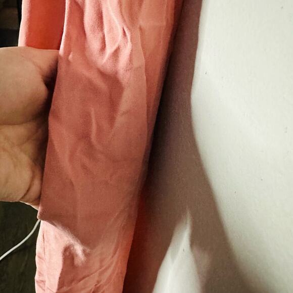 TIBI Women's Light Pink 100% Silk Ruffle Sleeveless Wide Leg Jumpsuit Size 0 - Picture 11 of 13